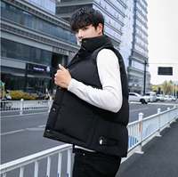 Áo vest nam mùa thu đông phiên bản Hàn Quốc theo xu hướng của những người yêu thích vest mặc áo khoác nam set vest đứng cổ áo khoác áo hoodie nam