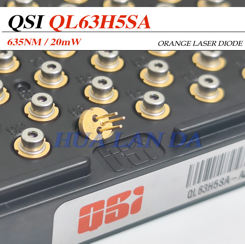 韩国QSI 原装635nm20mW激光二极管 QL63H5SA N型 有PD