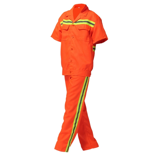 Светоотражающие штаны, дышащий тонкий комплект для работы, короткий рукав, делается под заказ