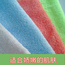 Non-ordinary bamboo fiber small towel cotton square bamboo charcoal childrens treasure in addition to mites feeding antibacterial womens special towel