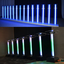 Palm print launch ceremony Luminous colorful crystal column Palm print button answer celebration props Acrylic