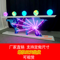 Guihe Cloud creative novel luminous globe button start-up platform opening celebration props for sale and rental