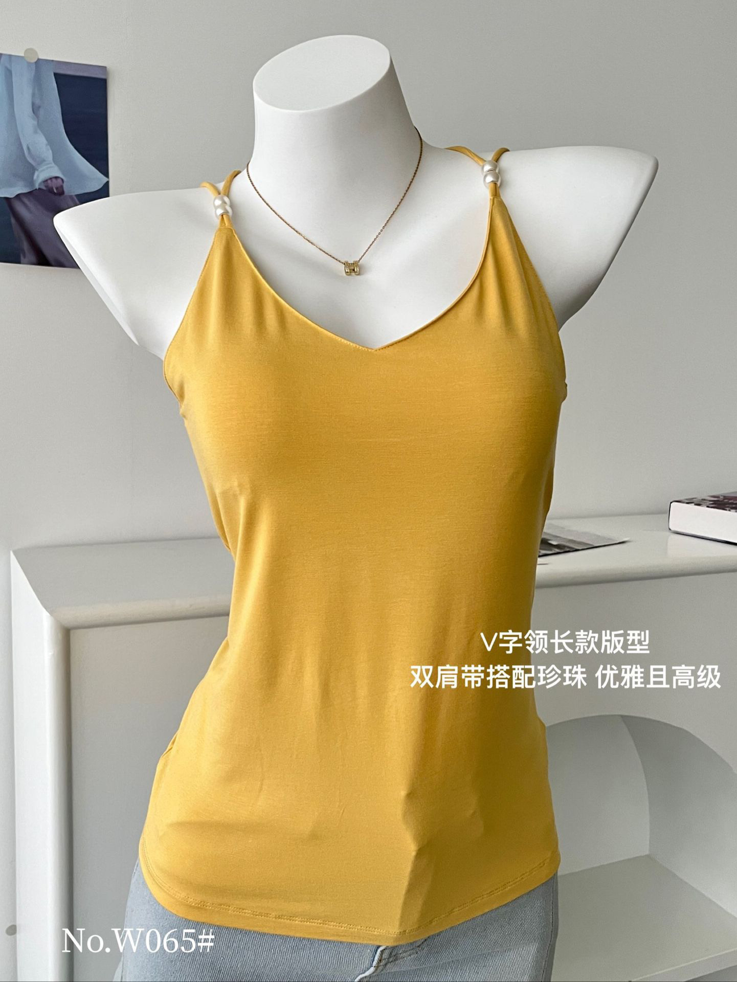 2025新款春夏女式吊带基础款百搭详情6