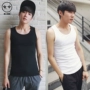 Áo vest nam cotton trẻ trung thoáng khí Thể dục thể thao bó sát không tay đáy quần thấm mồ hôi mùa hè áo ba lỗ tanktop nam