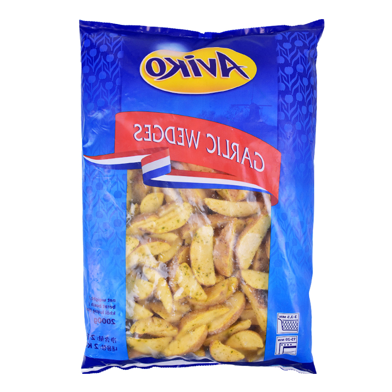 Love Taste guests Potato Corner Garlic Sweet Potato 2kg frozen fries Potato Corner Semi-finished Western Dinner Fried Snack