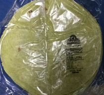 Macean 12-inch spinach flavored pasta burrito meatloaf crust