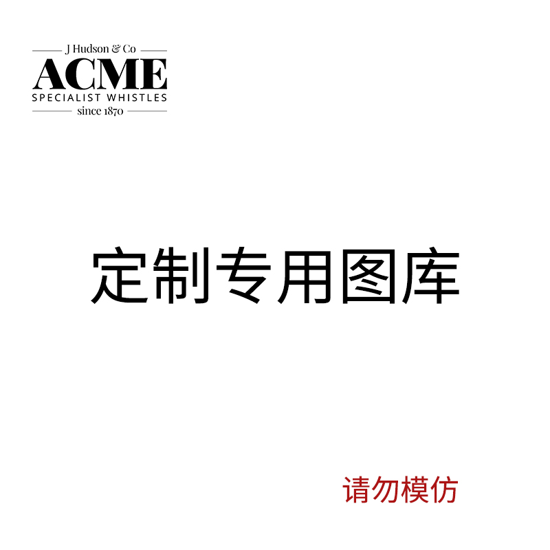 ACME whistle personality custom gallery laser engraving pattern custom lettering LOGO template vector illustration