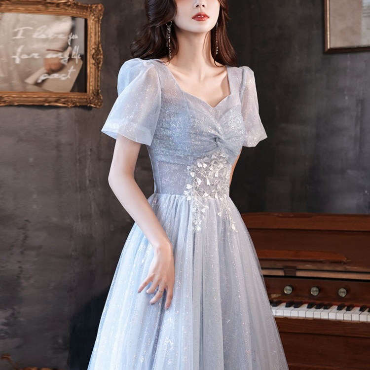 Plus-Size Evening Dress 2026 New Style Slimming Elegant Annual Party Evening Event Art Exam High-End Banquet Hostess Women