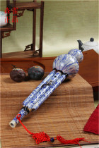 Sen bird ABS imitation blue and white porcelain gourd silk musical instrument beginner B C adjustable tone plus key optional
