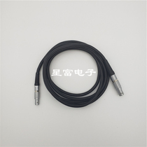 Leica total station connects external battery and host GPS power cord 731352 GEV181 size 5-pin