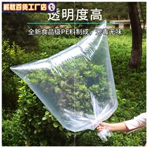Film plastic bag plastic bag inner membrane pe flat mouth storage transparent thick high pressure moisture-proof food packaging large bag