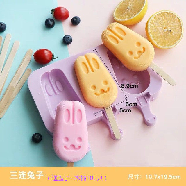 Ice cream molds Ice Stick Mini Cute Ice Bag made of Ice Cream Ice Ice Cream Ice Hockey Stick Cat Paws