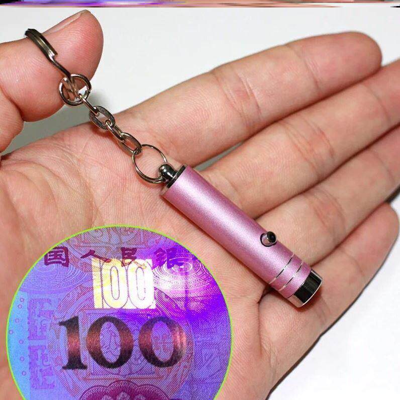 Ultraviolet detection pen photo money mini money counter money detector light machine small hand-held portable flashlight tobacco anti-counterfeiting