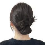 Парик, заколка для волос, пучки волос изготовленные из настоящих волос, придает объем