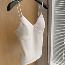 2021 Spring Hot Sale Black Backing Camisole Women's Slim Sleeveless Top