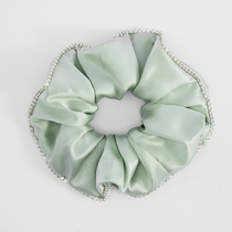 Cnsilk100 % genuine silk hair circle heavy-pound mulberry silk headwear with hair large intestine ring with drill water drilling method type hair dressing