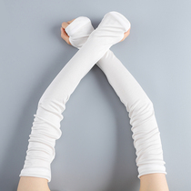 Cnsilk Mulberry Silk Arm Protection Sunscreen Sleeve Knit Breathable Elastic Thin-proof Ultraviolet Real Silk Cuff