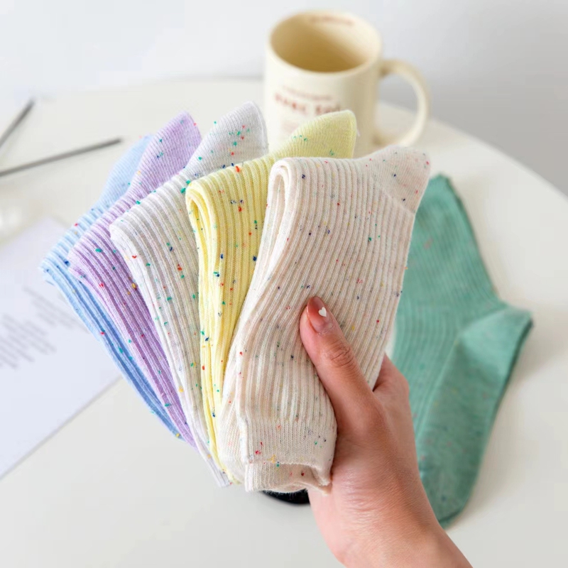 Japanese-Style Socks Similar to Those on Xiaohongshu, Cute Mid-Calf Student Socks, Fine Yarn, Solid Color Socks for Women, Simple and Versatile Japanese-Style Socks Similar to Those on Xiaohongshu, Cute Mid-Calf Student Socks, Fine Yarn, Solid Color Socks for Women, Simple and Versatile