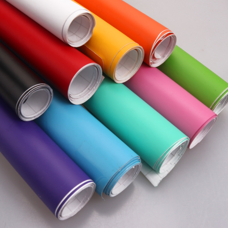 Car Interior Cling Film Anti-Kick Decoration Car Stickler Carbon Fiber Body Change Color Stickers to control modified loading film