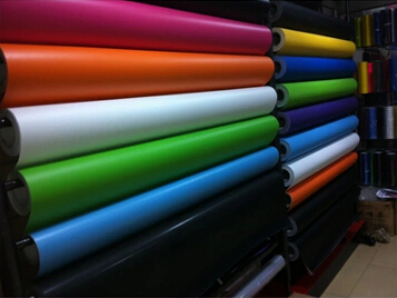 Car matte film Langyi interior waterproof and suntan stickers roof decal carbon fiber color change film matte black