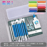 Комплект, глина, 12 цветов, 600 грамм