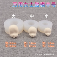 Универсальное пропорциональное женское лицо среднего размера.