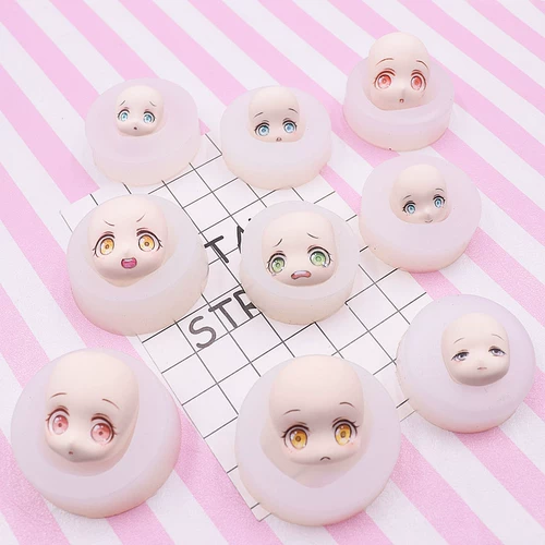 Сверхлегкая силиконовая глина, универсальное пластиковое лицо, пропорциональная маленькая форма