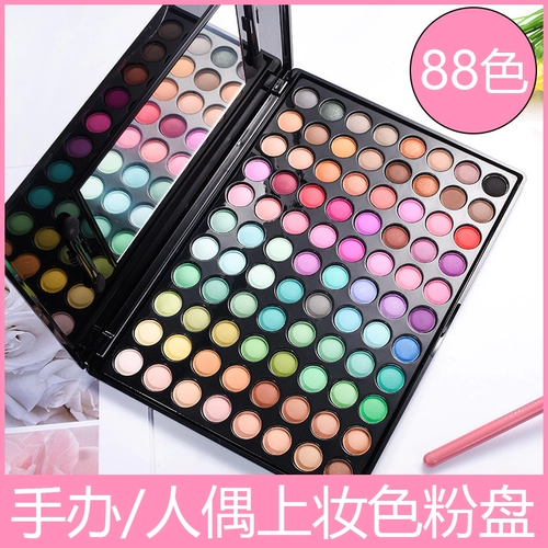 Глина, фигурка, многоцветная кукла, румяна, градиент