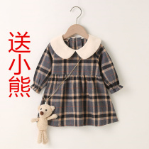 Girls Spring and Autumn Dresses Childrens Internet Celebrity Skirts Explosive Style 2021 New Style Princess Dresses Childrens Korean Style Trendy