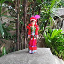 Minority Dolls Folk Features Handicrafts for Gifts Pure Handicrafts