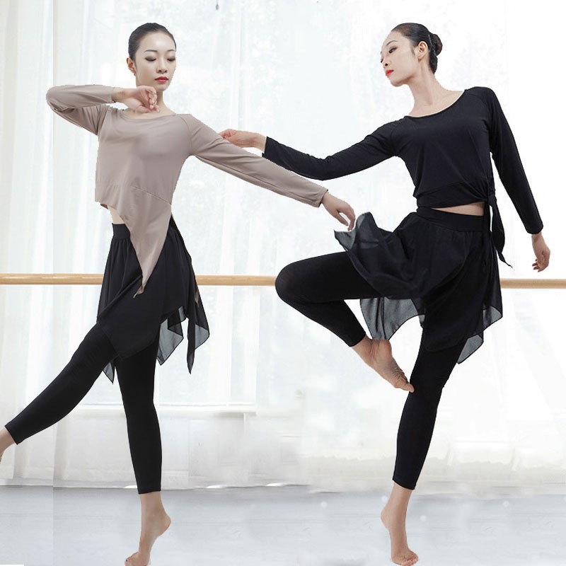 Dance Suit Suit Women's Classical Modern Dance Adult Modale Body Practice for the Latin Dance Key Training Performance Summer