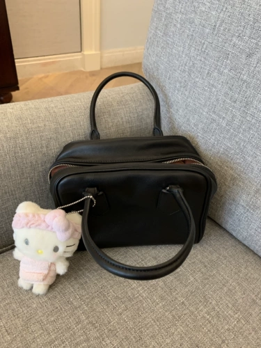 Кожаная барсетка, небольшая сумка, из натуральной кожи, воловья кожа