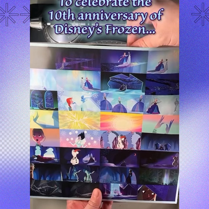 现货动画胶动态胶 Frozen OST 冰雪奇缘10周年纪念版 黑胶LP_影视_淘宝游戏网