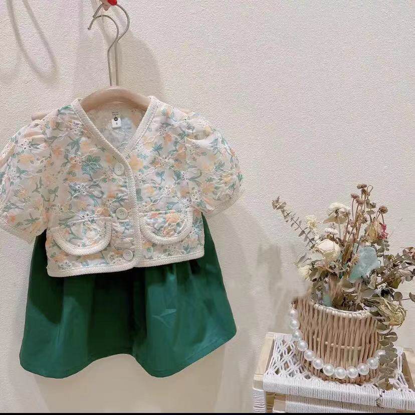 Pro-Son Fashion Summer Clothing Girl Suit Mother Women Dress Summer New Fried Street Baby With Dress Nepotism Red 2021 New Tide