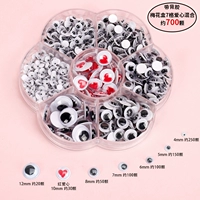 【Blosm Broke-Black+Red Love Heart】 700 ПК