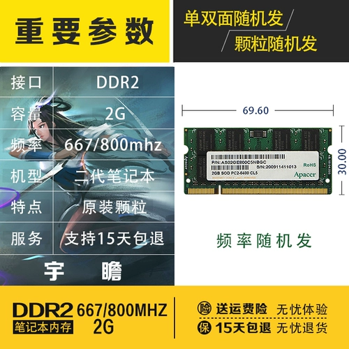 DDR2 Second -Generation Multy Brand ноутбук