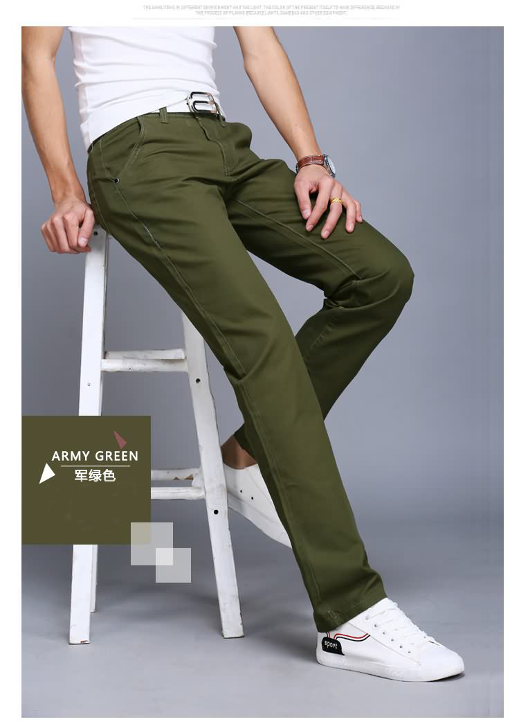 Quần âu nam giá rẻ quần thẳng nam thanh niên bảo hiểm lao động mùa thu quần yếm làm việc quần áo khô quần nam quần áo thời trang
