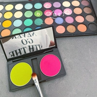 [40 Цвет+Двойная порошковая пластина] 2 щетки