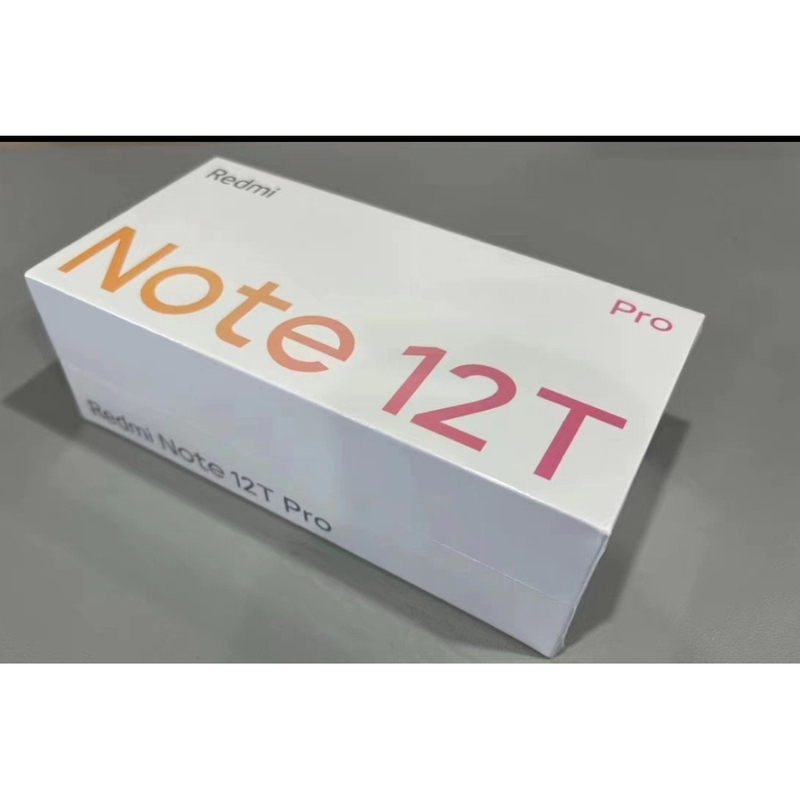 Brand New Genuine Unactivated MIUI Redmi Note 12t Pro Blue 12+512 White and Black Lcd Screen