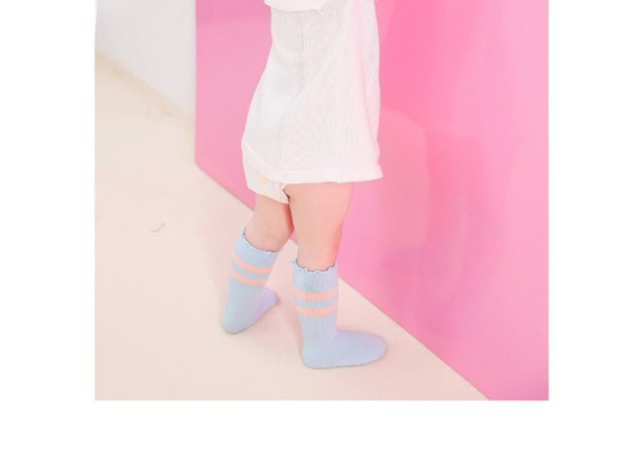 Bít tất trẻ em Vớ cotton cao cho bé sơ sinh Vớ dài cho nam và nữ Vớ bé 0-3-6-12 tháng quần tất giả bốt cho bé gái
