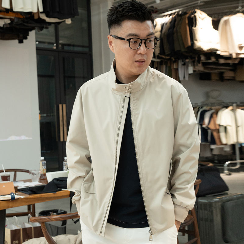 【250105045】Layered New Style 3-in-1 down Jacket Detachable down Vest Harrington Jacket for Men