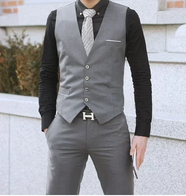 Брат, демисезонный костюм, жилет, свадебное платье для отдыха, slim fit