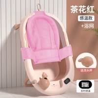 [Цифровая демонстрация теплой модели] Camellia Red+Bath Net+Cup Delivery Cup