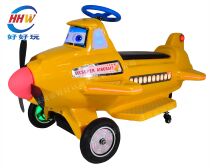 Square Pleasure Electric Bottle Car Good Fun Cartoon Little Fly-Man Children Electric Dynamic Touch Car Smart Timed Sweep