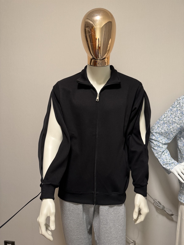 Picc Catheter Clothing, Thin Spring and Autumn Style, Suitable for Chemotherapy, Dialysis, and Fracture Patients, Can Be Worn Outside, with Arm Opening