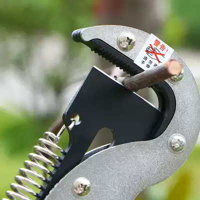 Professional garden pruning shears High branch shears Carbon steel telescopic rod gardening pulley cutting Longan fruit high carbon steel scissors