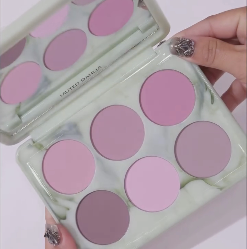 [in Stock, Quick Delivery] Adept Muted Dahlia Blush Palette Sapphire Eyeshadow Palette Ebe Palette