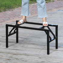 Home folding table legs bracket Foldable table shelf metal table Dining Table Legs Bracket Dining Table Feet Table Legs