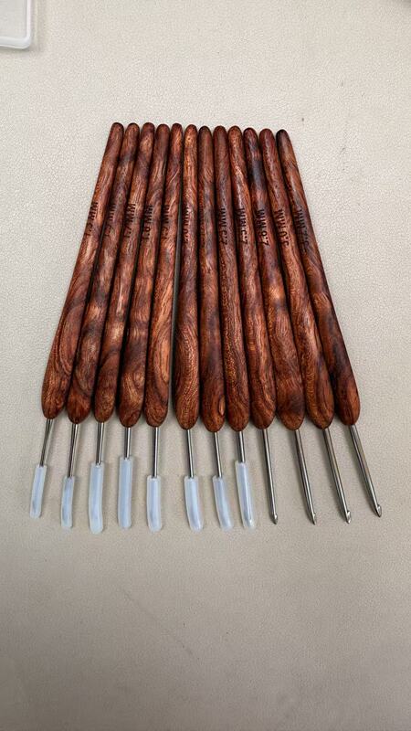 Water Ripple Crochet Hook, Purely Hand-Polished, Price Per Piece