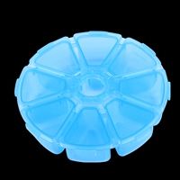 08666 (19 моделей B17-22) Пластическая коробка для хранения 8 Grid Blue